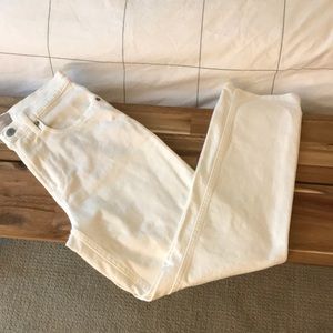 Everlane Cheeky Straight Jean in Bone